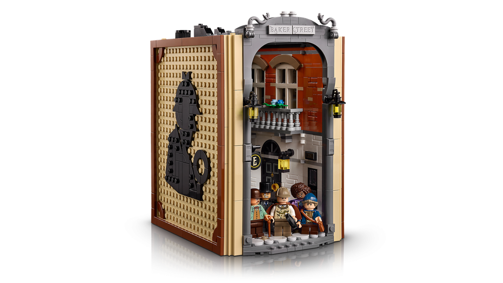 Конструктор Лего айконс Шерлок Холмс Книжный уголок 10351 | LEGO Icons Sherlock Holmes Book Nook 10351 1359 деталей 18+
