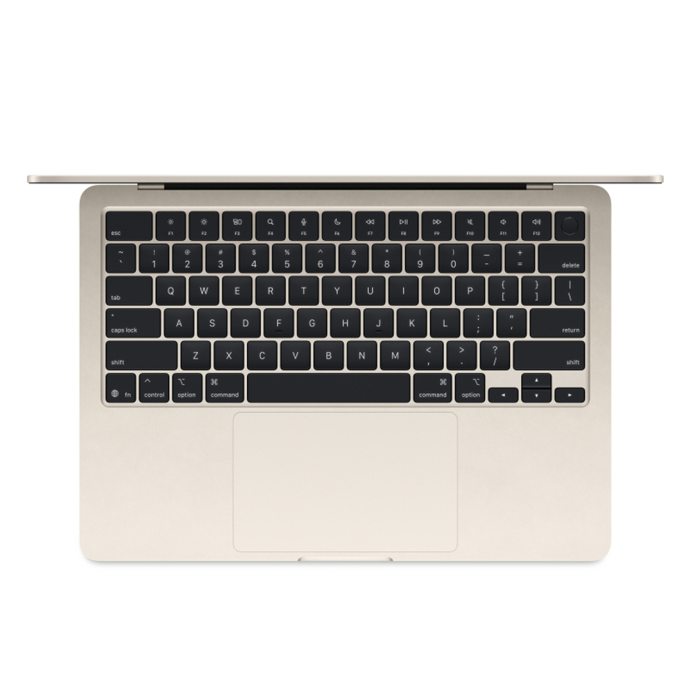 Apple MacBook Air 13" (M4, 10C CPU/8C GPU, 2025), 16 ГБ, 512 ГБ SSD, Сияющая звезда (Starlight) Ноутбук