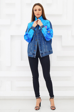 LIGVIANNI Джинсовая куртка Denim Jacket Tiger