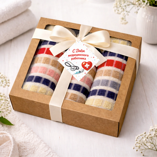 Подарочный набор "Клетчатое трио"