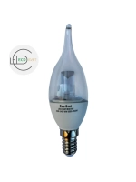 Светодиодная LED лампа CA37 6W E14 тёпл. пр. 10шт