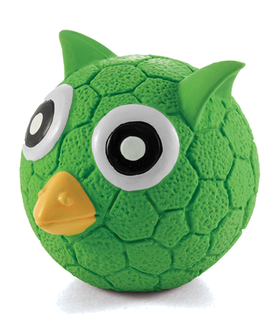 Игрушка для собак из латекса "Совенок-мяч", 90мм, Triol