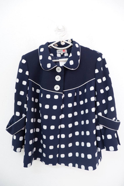 Блузка Мисс стиль в горох на 13-14 лет