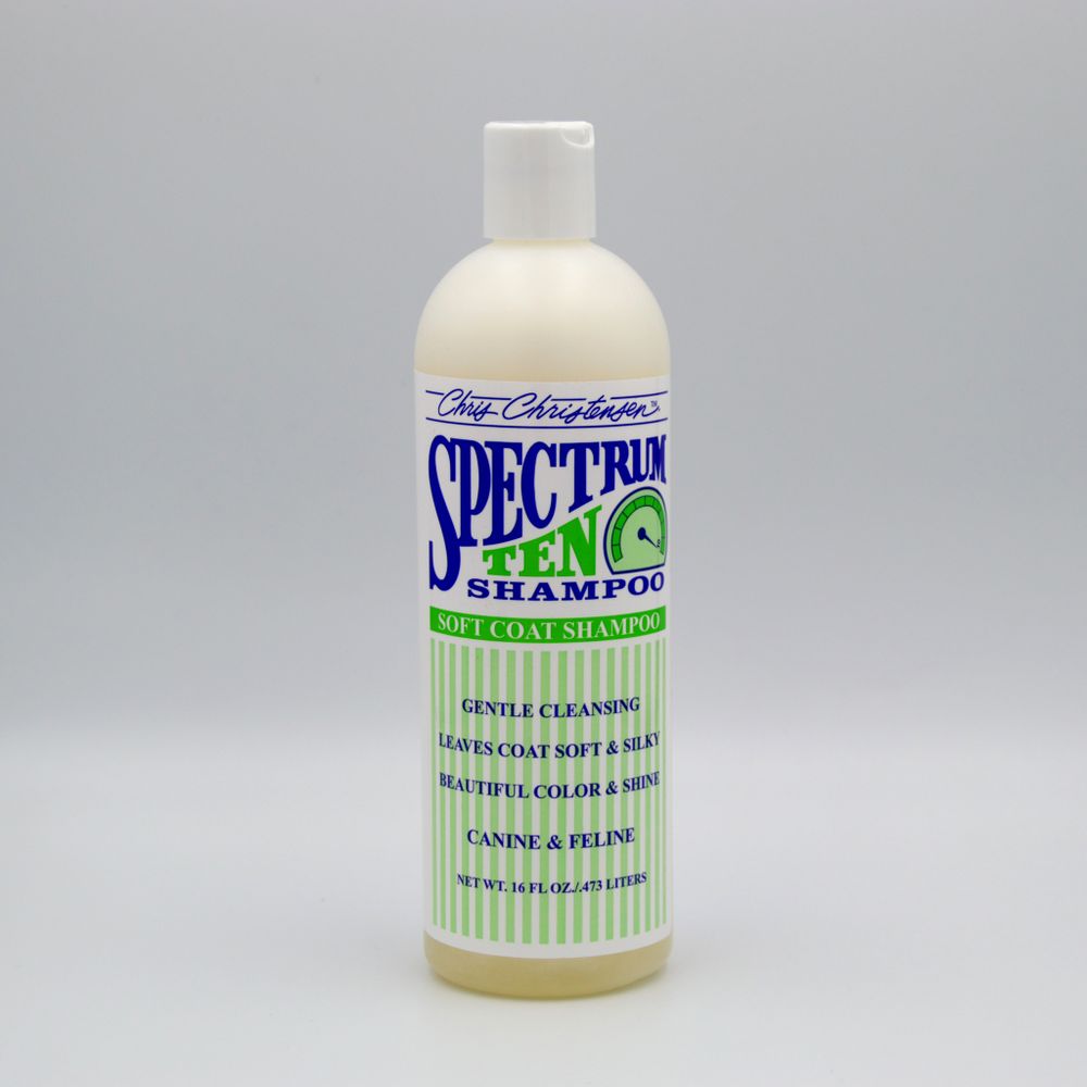 Шампунь для длинной шерсти Spectrum Ten Soft &amp; Smooth Coat Shampoo