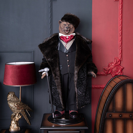 Кукла коллекционная Медведь Шаляпин