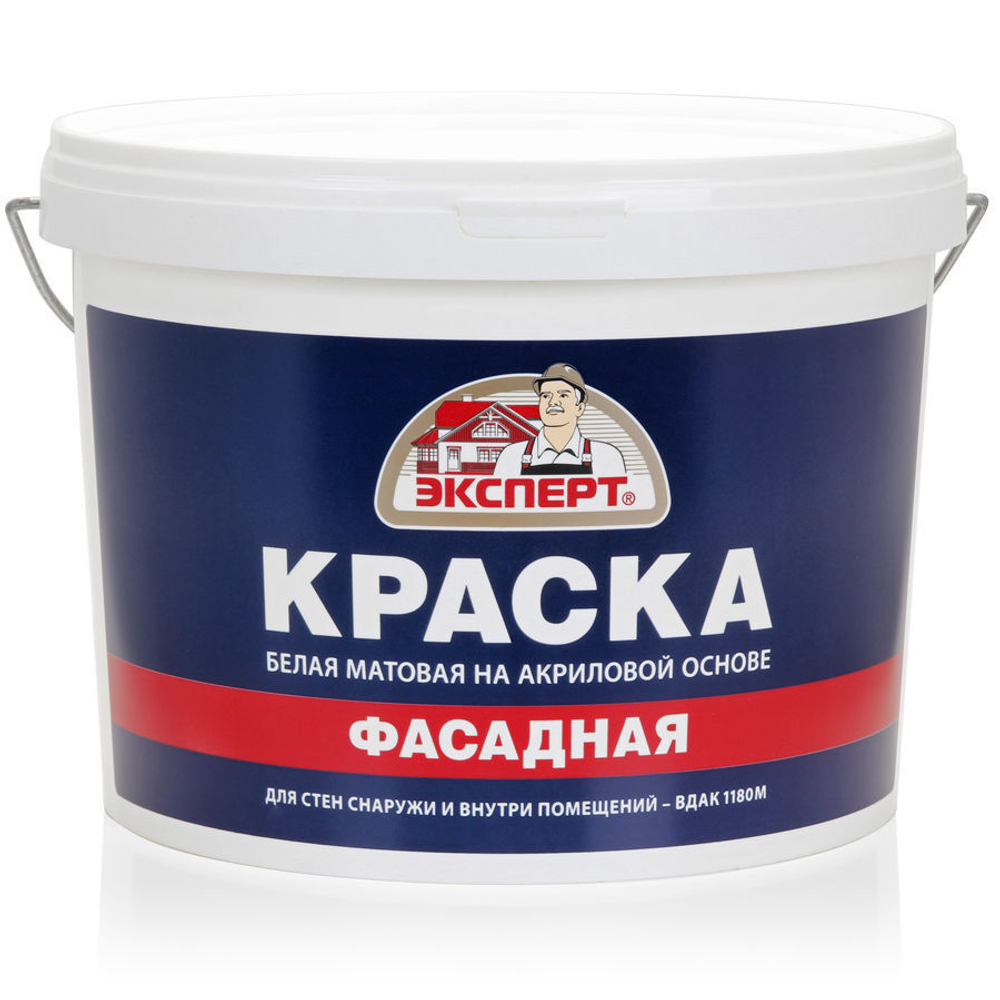 ЭКСПЕРТ Фасадная краска белая