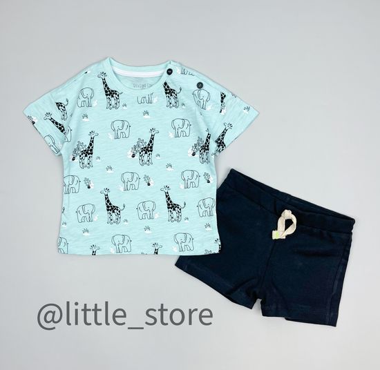 Комплект "Сафари" ментол/черный