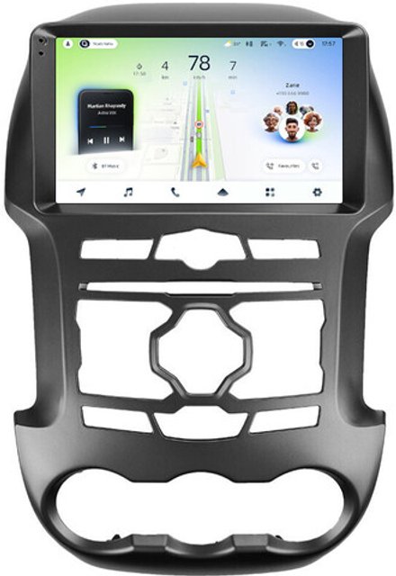 Магнитола для Ford Ranger 3 2011-2015 (рамка тип 1) - Teyes CC4L монитор 9" IPS на Android 14, Snapdragon 662, CarPlay, 4G SIM-слот