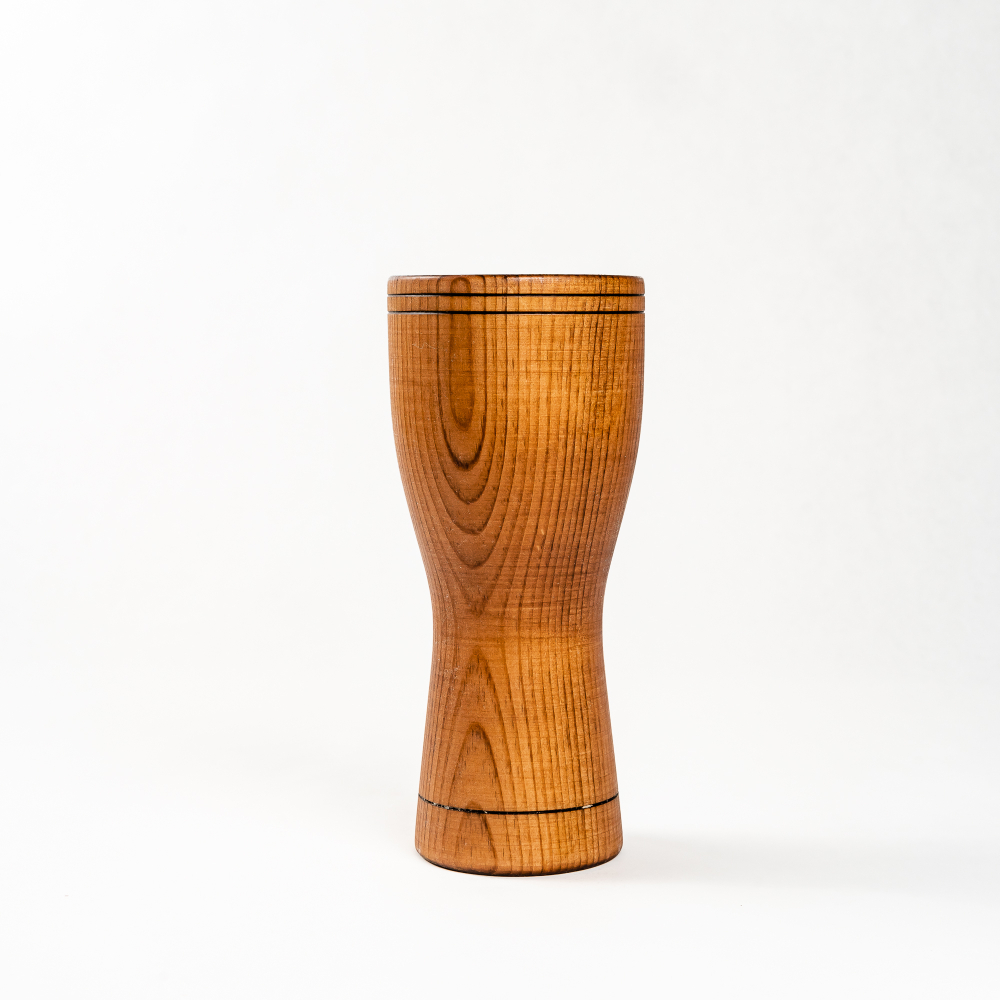Деревянный стакан из кедра для напитков 300 мл. C65