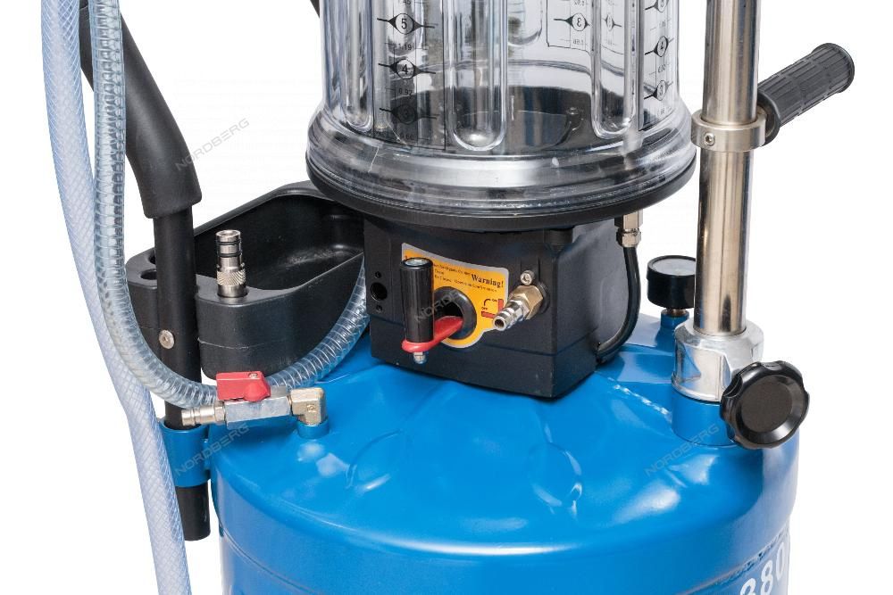 NORDBERG (2380B) Установка для сбора масла пневматическая, 80 л, синяя