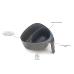 Дуршлаг nest серый