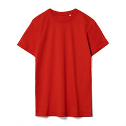 Футболка унисекс T-Bolka 160, красная