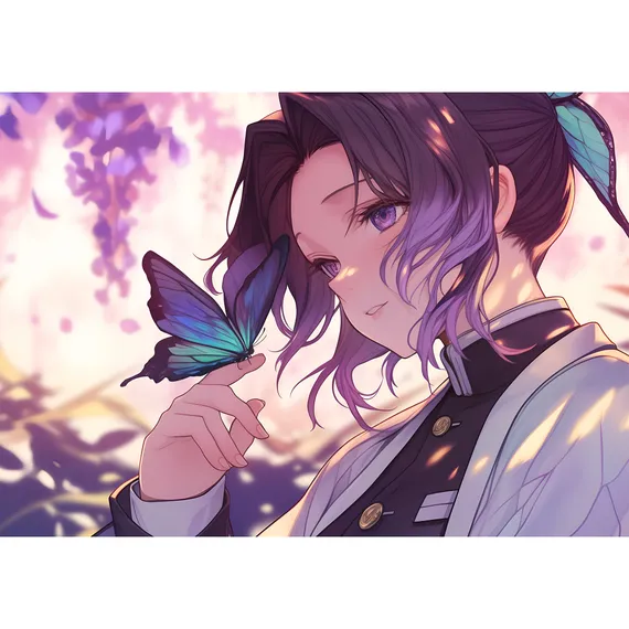 Постер Shinobu Kochou - Demon Slayer