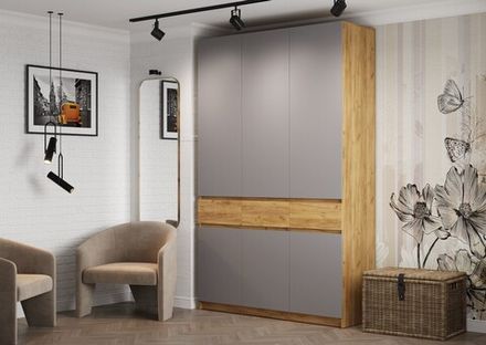 Бостон Шкаф 3-ств.ШК-002 ЛДСП