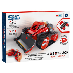 TM Toys BOT380971 — Радиоуправляемый робот-грузовик Xtrem Bots Robo Truck для сборки и программирования — фото 1