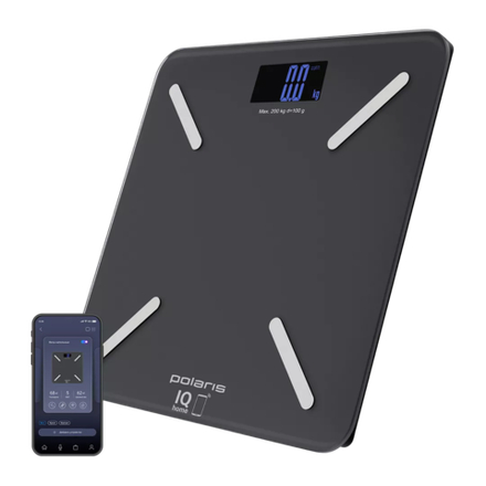 Весы напольные POLARIS PWS 1896 IQ Home антрацит