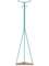 Вешалка напольная Галилео 213 бирюзовый/шимо
