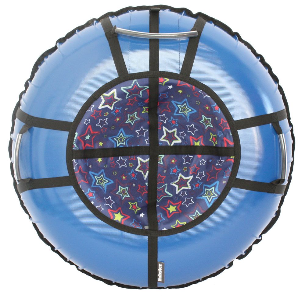 Тюбинг Hubster Ринг Pro синий, звезды синие