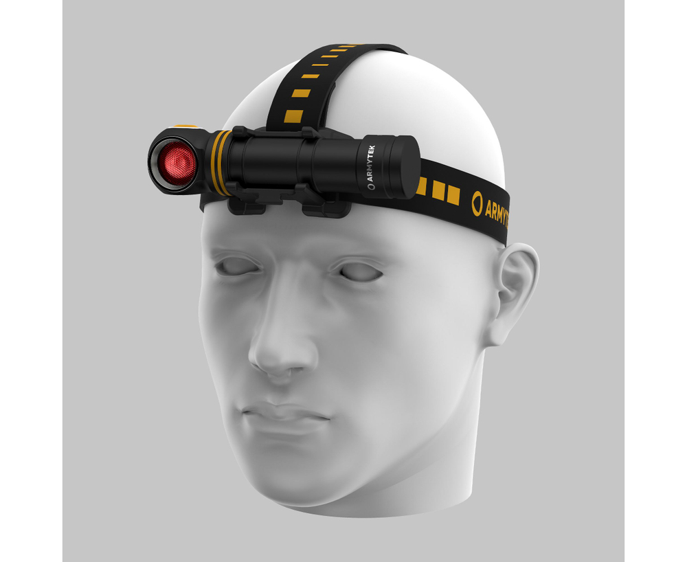 Мультифонарь светодиодный Armytek Elf C2 Max WR, 2500лм, белый и красный свет, аккумулятор