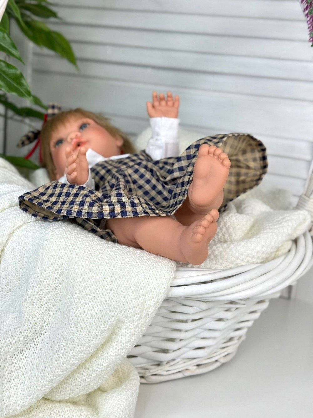 Кукла D Nenes виниловая 34см Lean (053759)