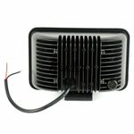 Светодиодная фара с проводом H4 12/24 черный Ближ/Дальн(крепление снизу)