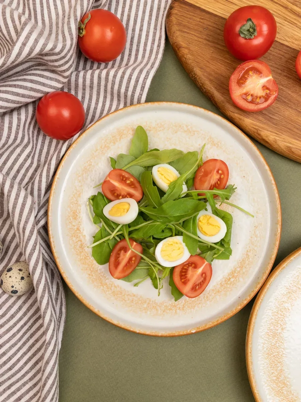 Тарелка с бортиками, Песчаная, диаметр 25,6 см - 6 шт.