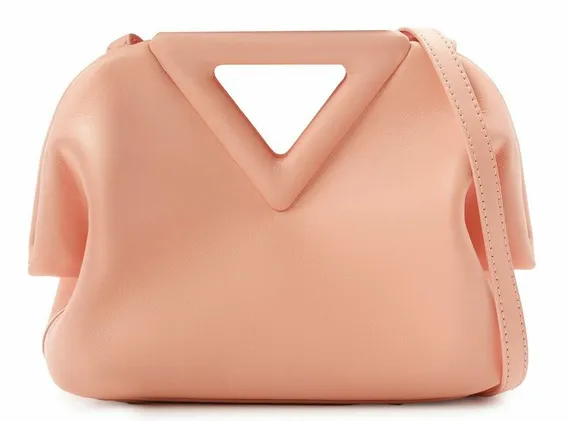 Сумка Bottega Veneta Small Point светло-розовый