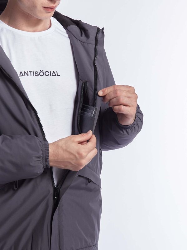 Куртка AW24 Demi серая - фото 4