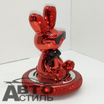 Ароматизатор-игрушка -на торпеду- ЗАЯЦ - YC-25RD красный