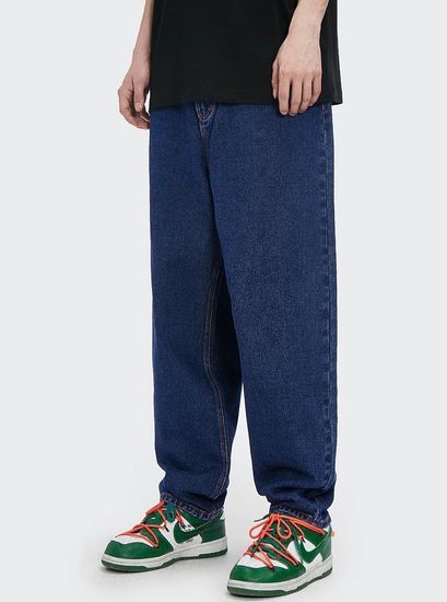 Джинсы INF Wide style 3640TS21(blue)