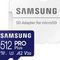 Карта памяти microSDXC UHS-I U3 Samsung Pro PLUS 512 ГБ