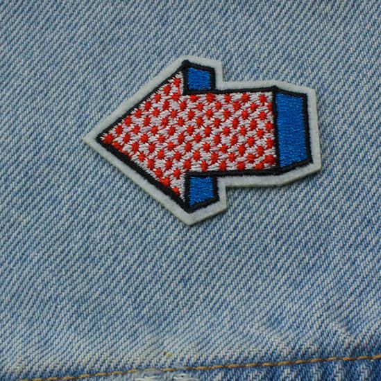 Нашивка на рюкзак и на одежду. Arrow