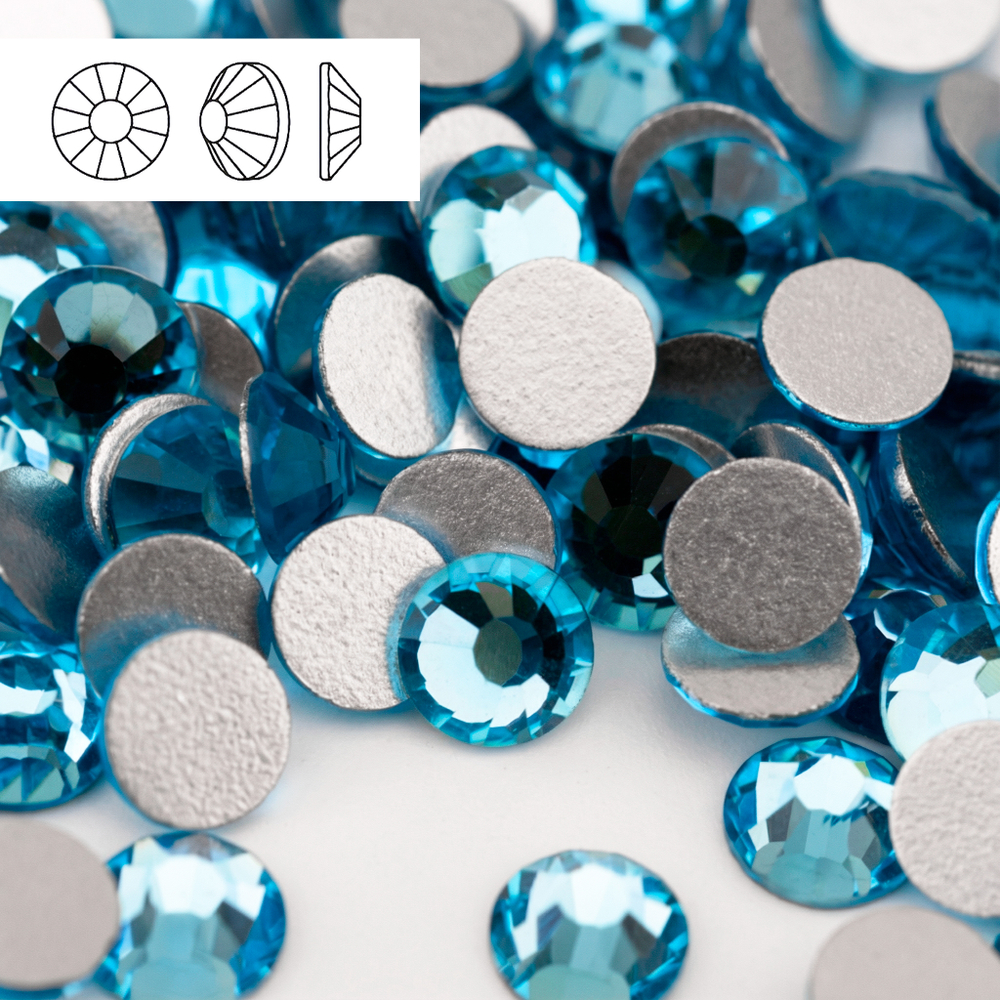Стразы Blue Zircon
