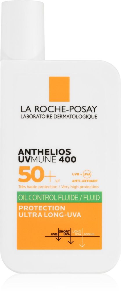 La Roche-Posay защитная жидкость для жирной кожи Anthelios UVMUNE 400
