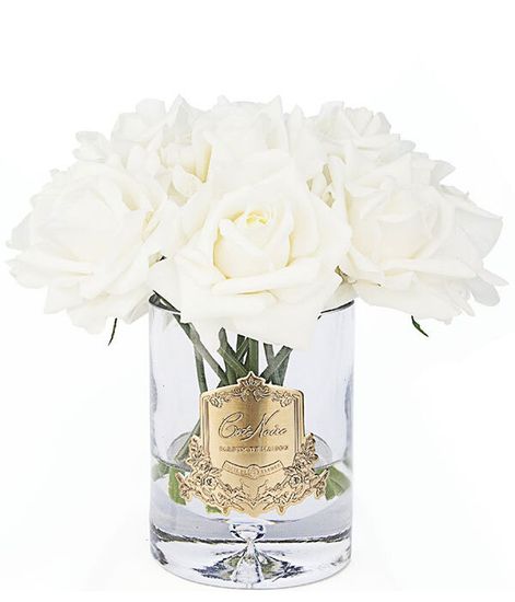 Большой букет роз цвета шампань, Cote Noire