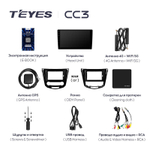 Teyes CC3 10.2" для Nissan X-Trail 2013-2017