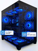 Игровой компьютер (системный блок) AMD Ryzen 7 7800X3D / NVIDIA GeForce RTX 4070 (12 ГБ) / 32GB DDR5 / SSD 2TB / 800W