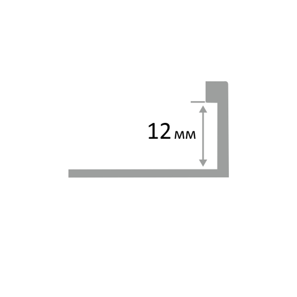 ЛП 12мм "CZ" 2,5м Полир. Г-об. латунь