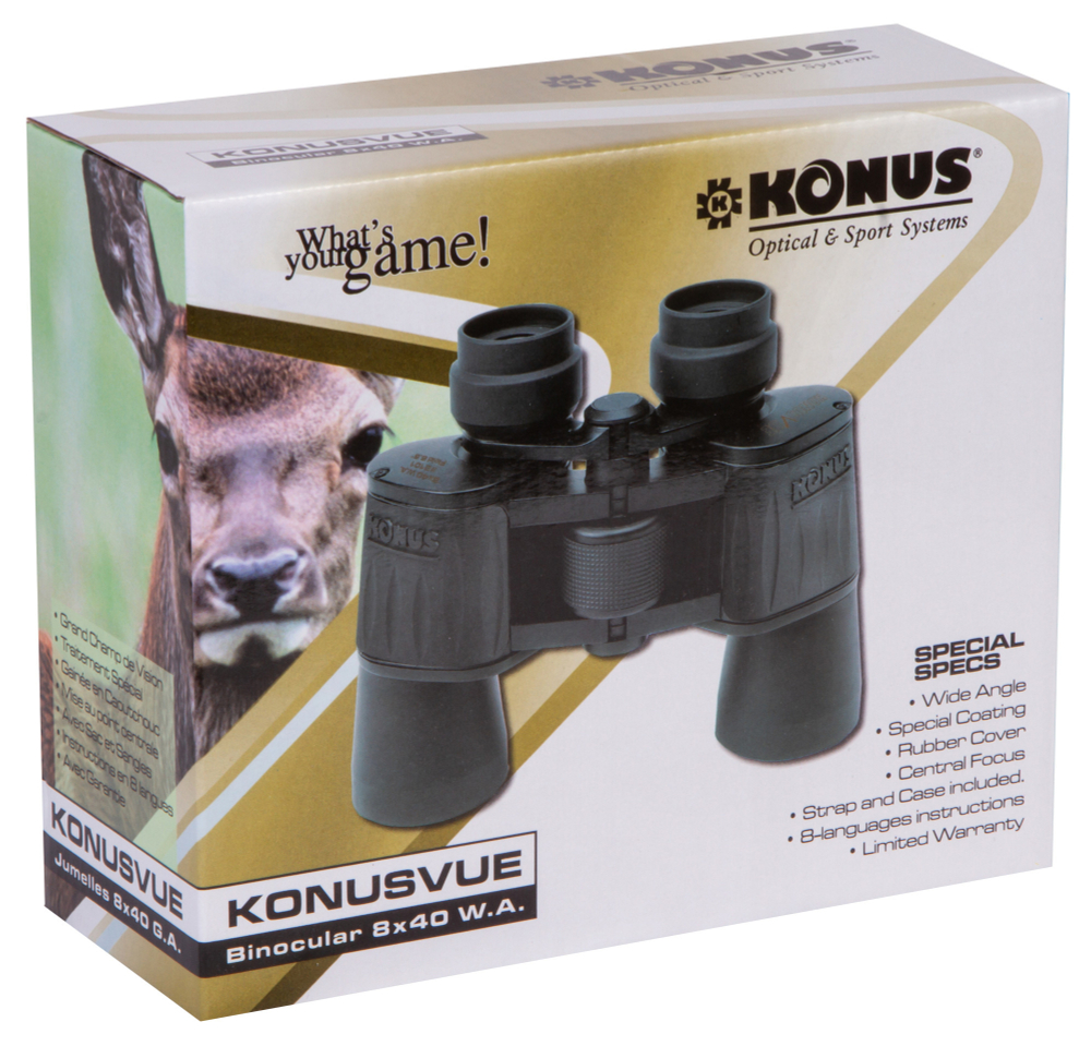 Бинокль Konus Konusvue 8x40 WA