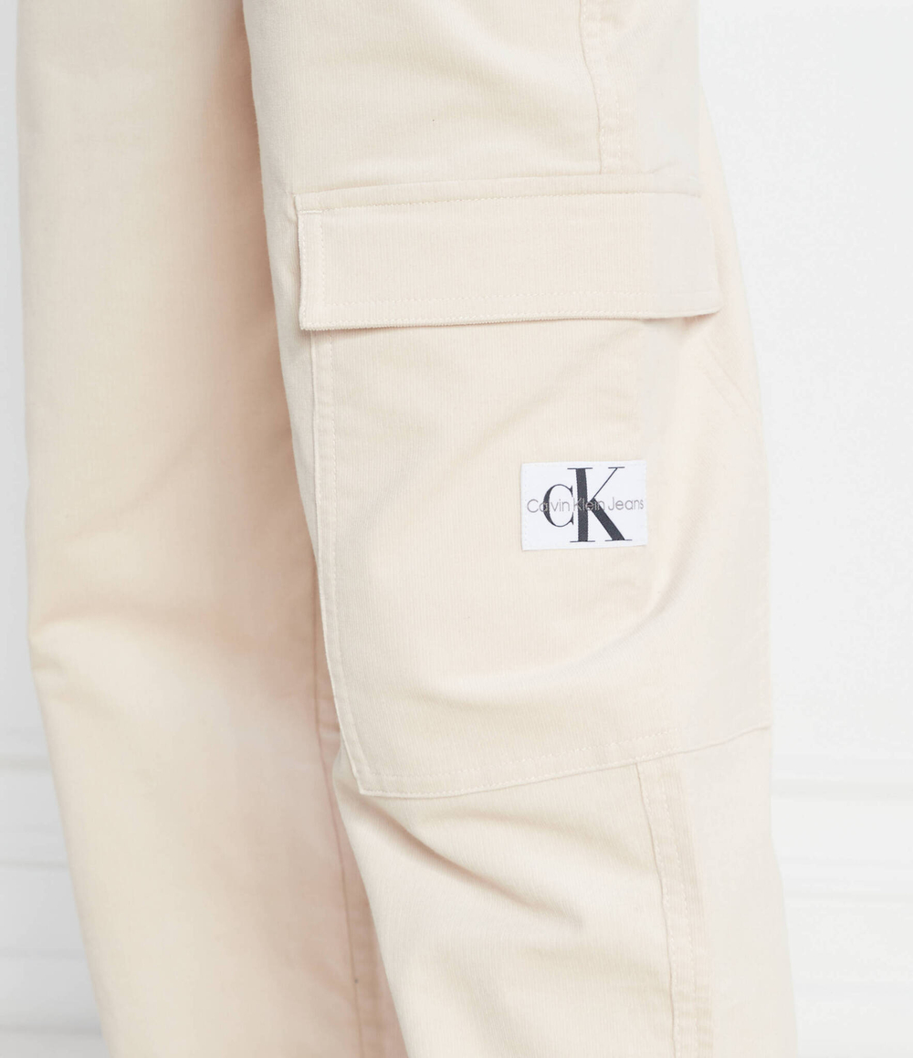 Брюки CALVIN KLEIN JEANS - кремовый(J20J221861)