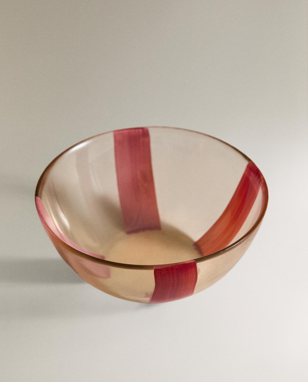 Zara Home миска из стекла, цвет синий, 12 см