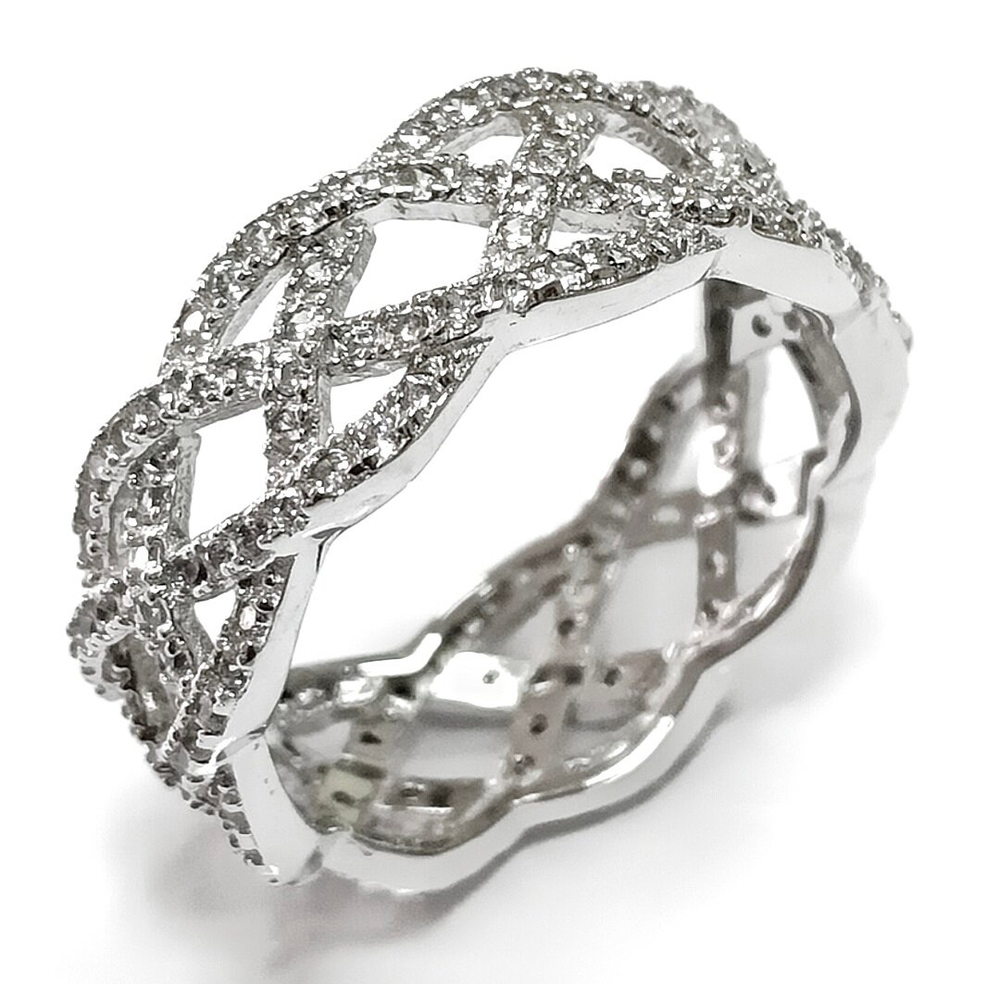 Ювелирное кольцо из серебра