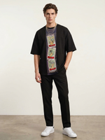 ФУТБОЛКА для парикмахеров НУМЕРО 1 мужская принт Таро