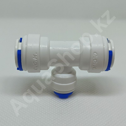 Фитинг QT-03C тройник "T" 3/8"(f) x 3/8"(f) x 1/4"(f) (4UT46)