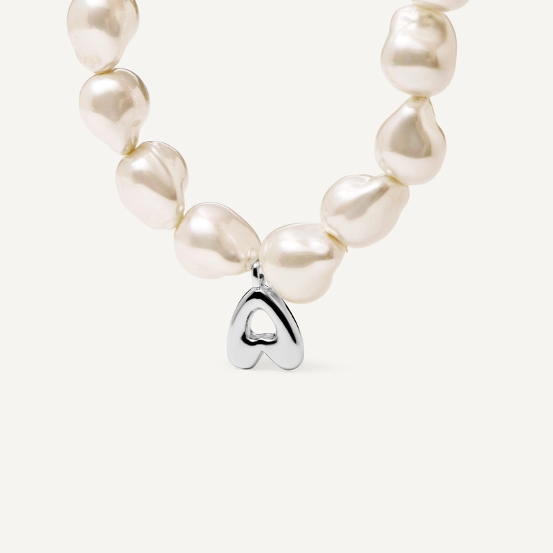 Колье Твоя Жемчужная Буква – Серебро