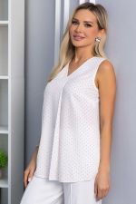Блуза Данита (молочная) Б13779-16М LT Collection