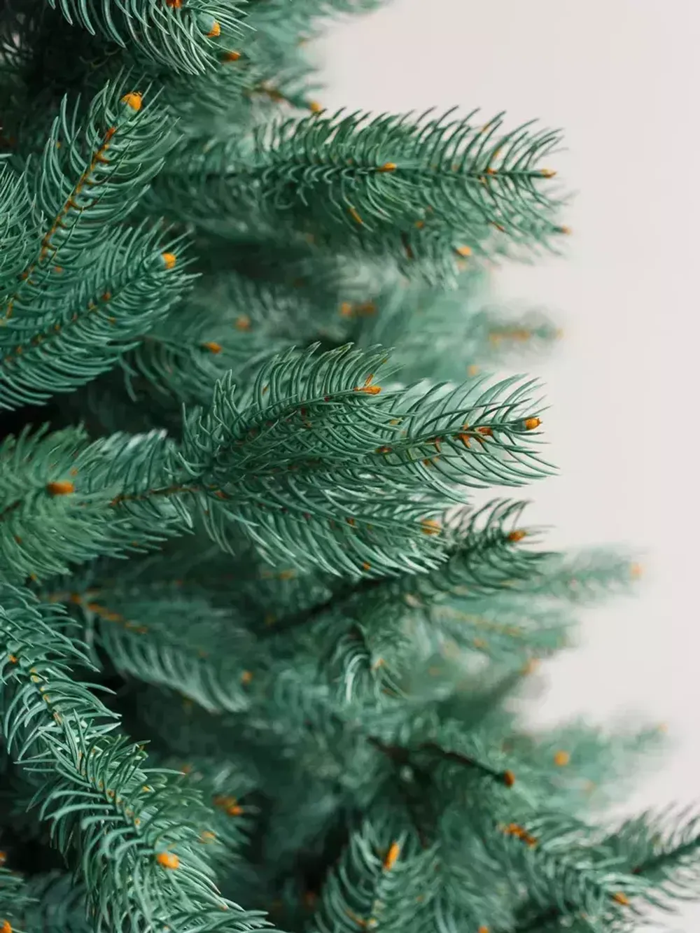 Ель голубая искусственная «Бордо» (Литая хвоя) 240 см / 2.4 м