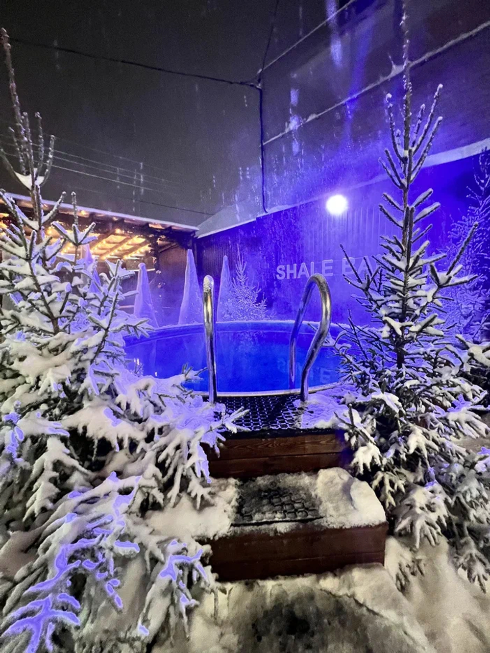 Бассейна для дачи каркасный круглый д. 4 м