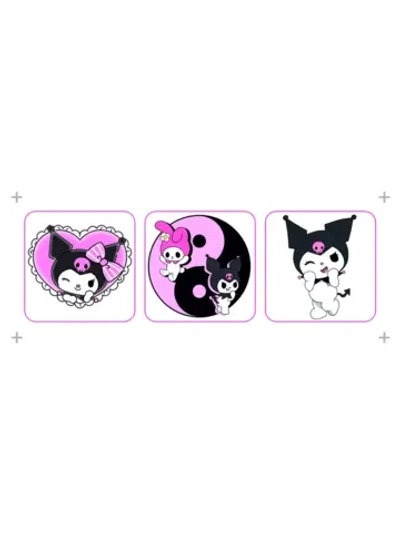 3д стикеры на телефон и чехол милая Куроми