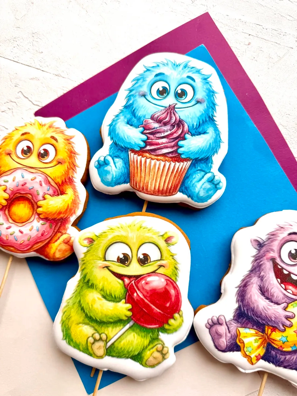 Набор имбирных пряников день рождения